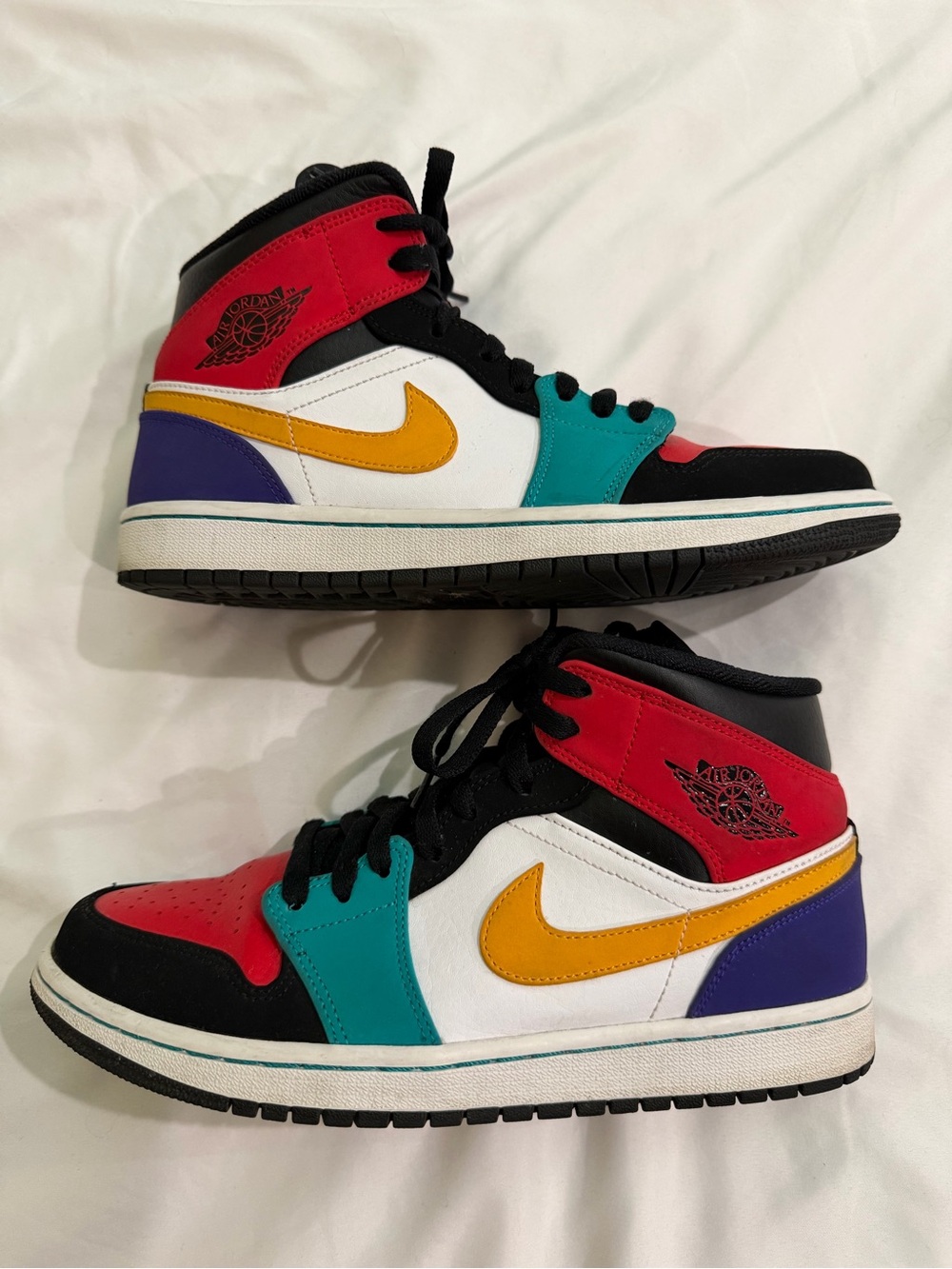 Air Jordan 1 Mid Bred Multi-Color RARE M8